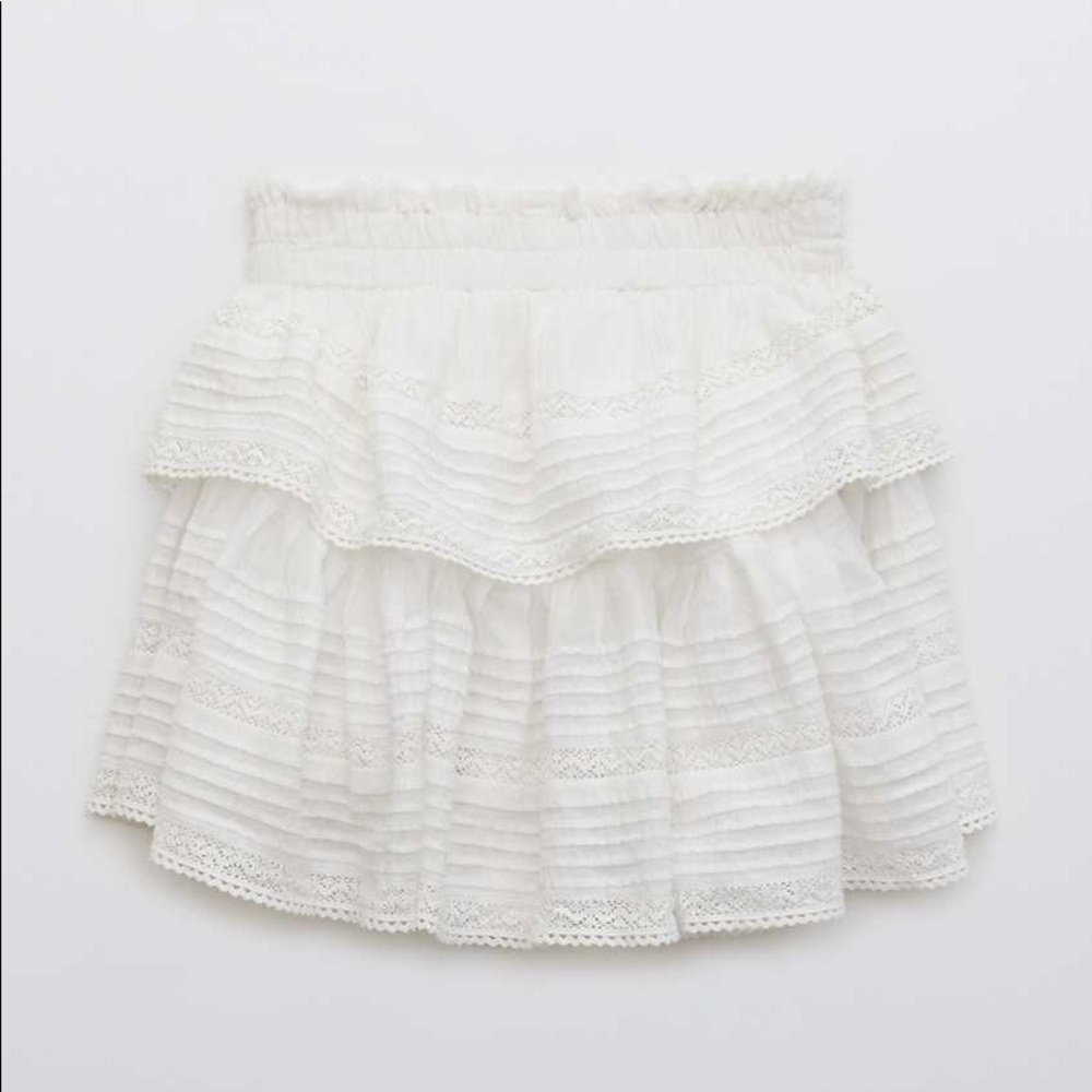 Aerie Rock N Ruffles Skirt